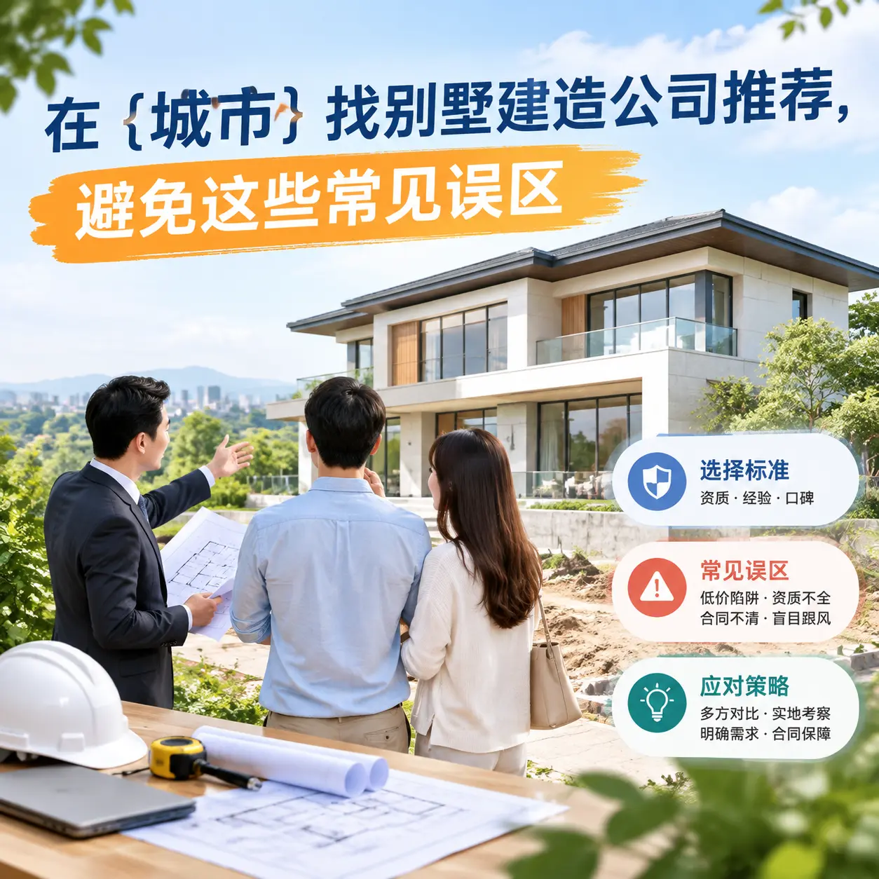 在 白云 找别墅建造公司推荐，避免这些常见误区