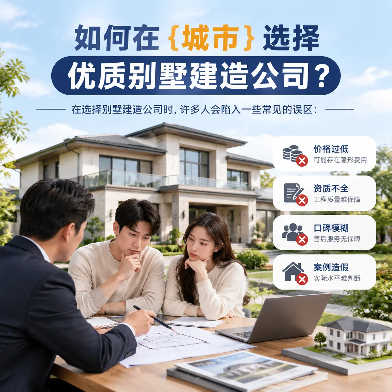 如何在 白云 选择优质别墅建造公司？