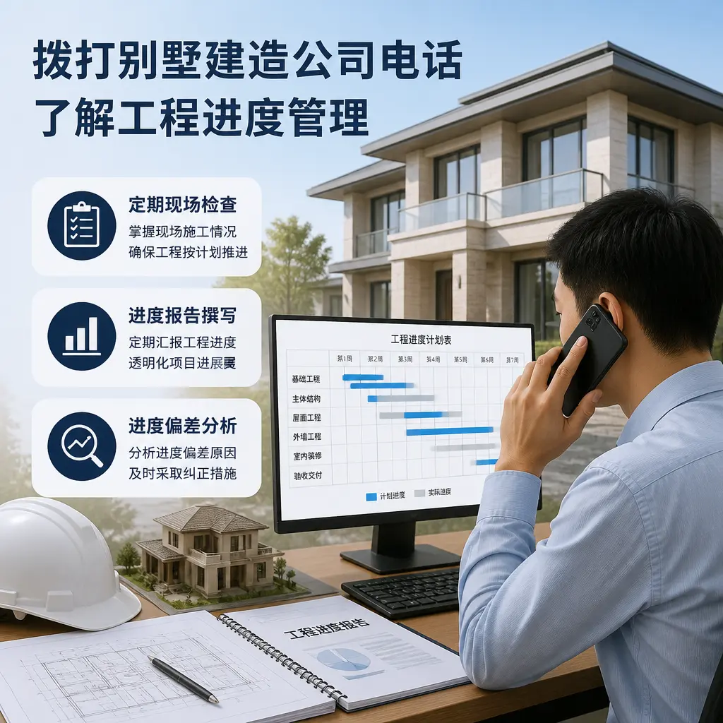 拨打白云别墅建造公司电话,了解工程进度管理