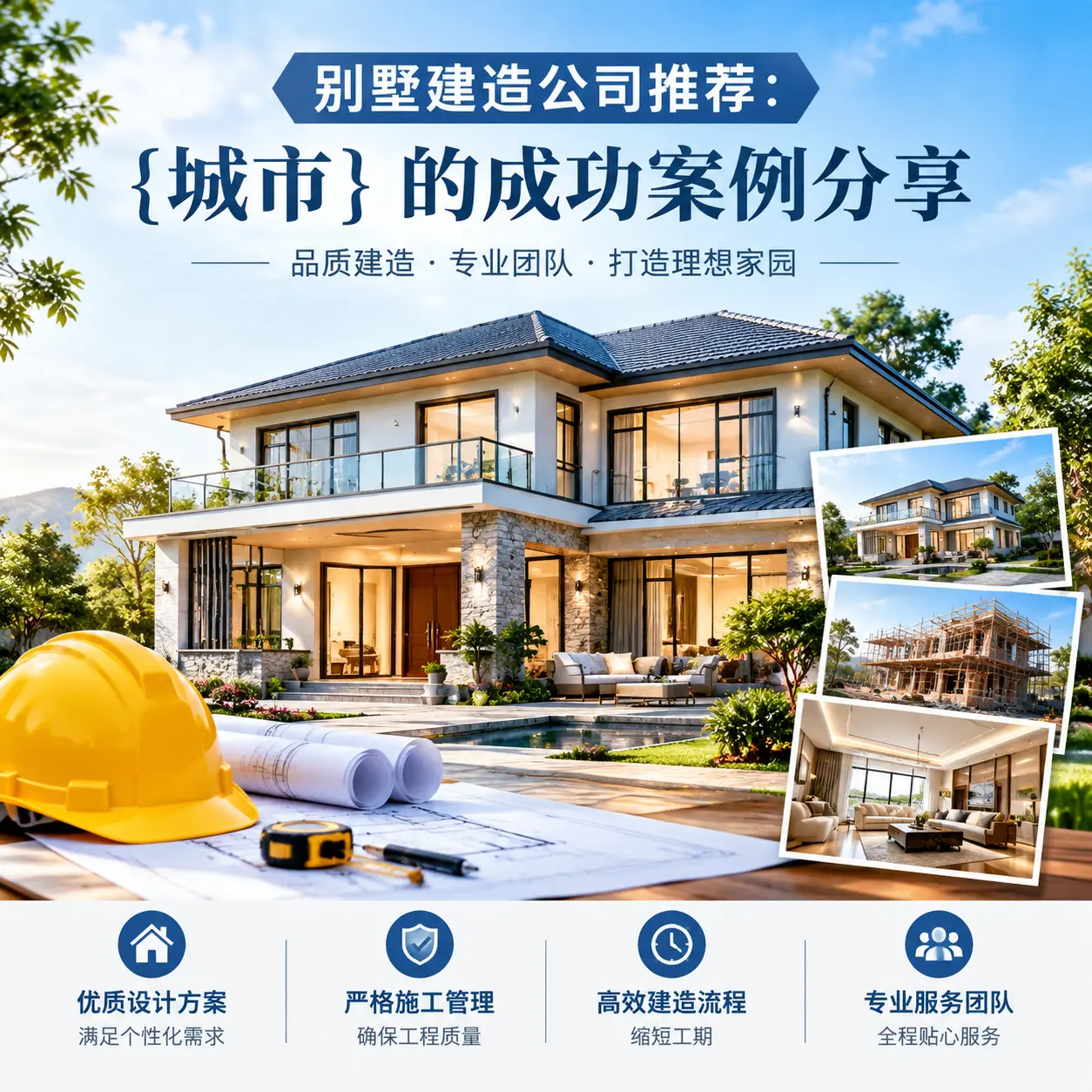 别墅建造公司推荐： 白云 的成功案例分享