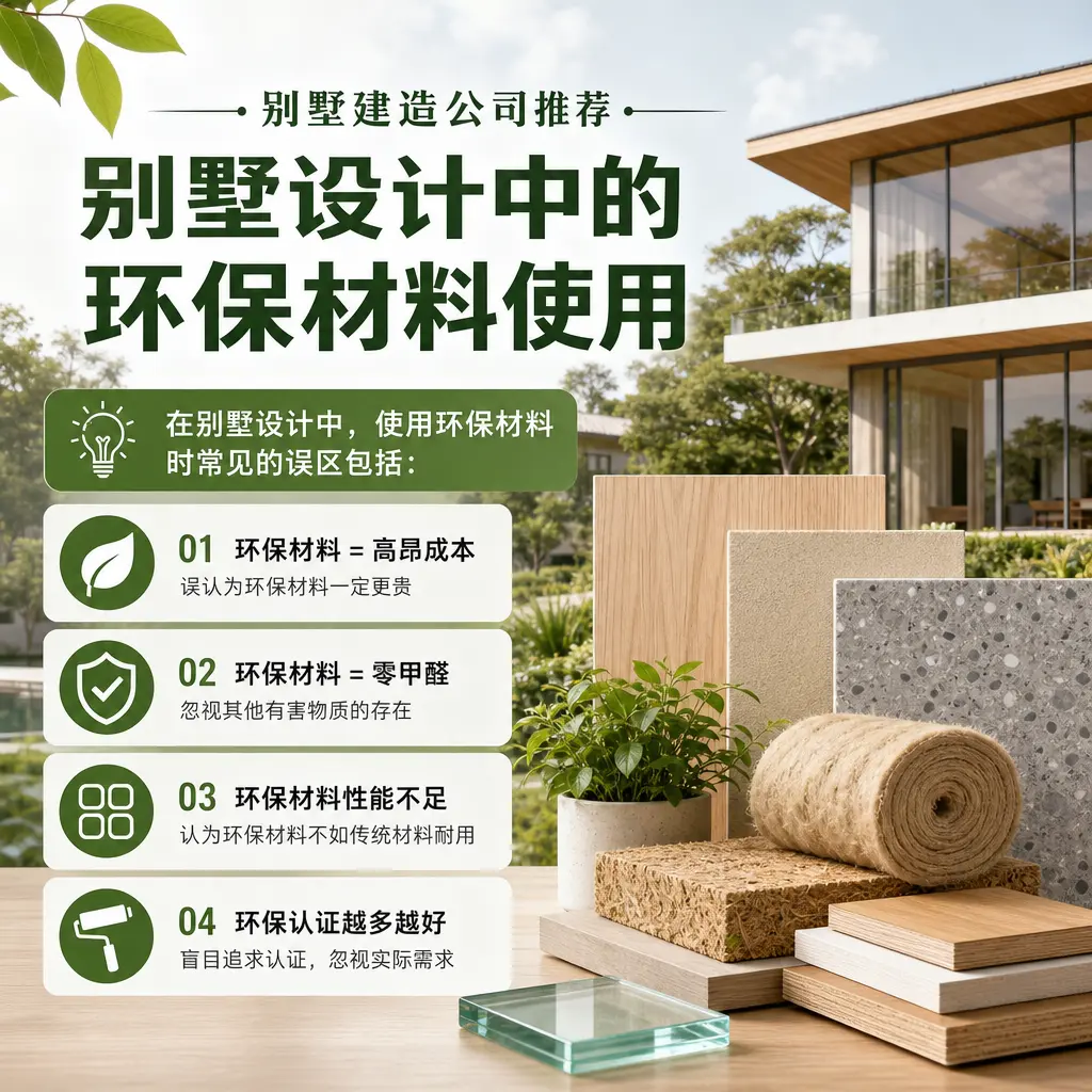别墅建造公司推荐： 白云 别墅设计中的环保材料使用