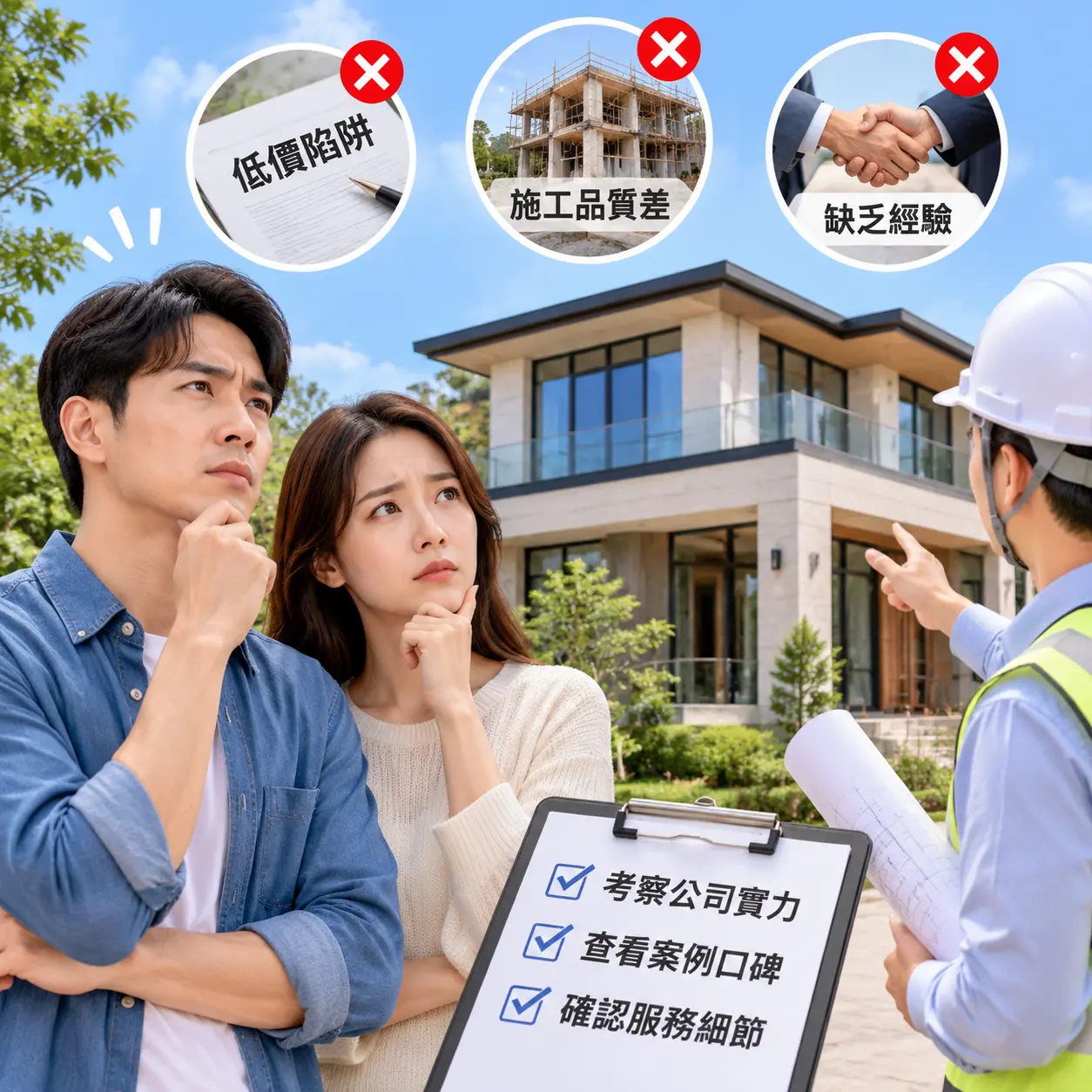 如何在 白云 选择最佳别墅建造公司推荐?